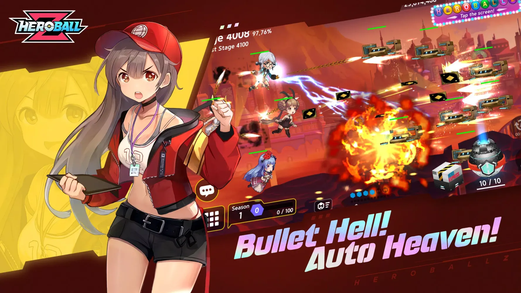 Ảnh chụp màn hình của Hero Ball Z - Idle RPG