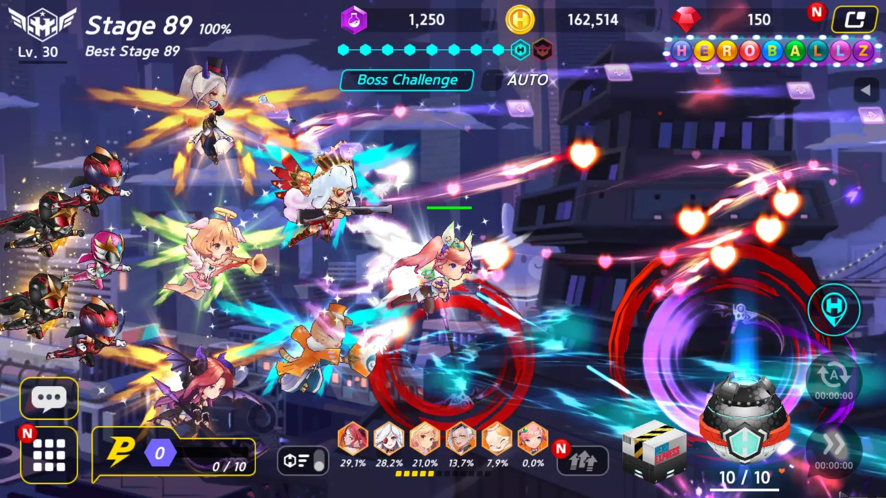 Ảnh chụp màn hình của Hero Ball Z - Idle RPG