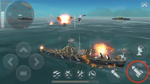 WARSHIP BATTLE:3D World War II应用截图
