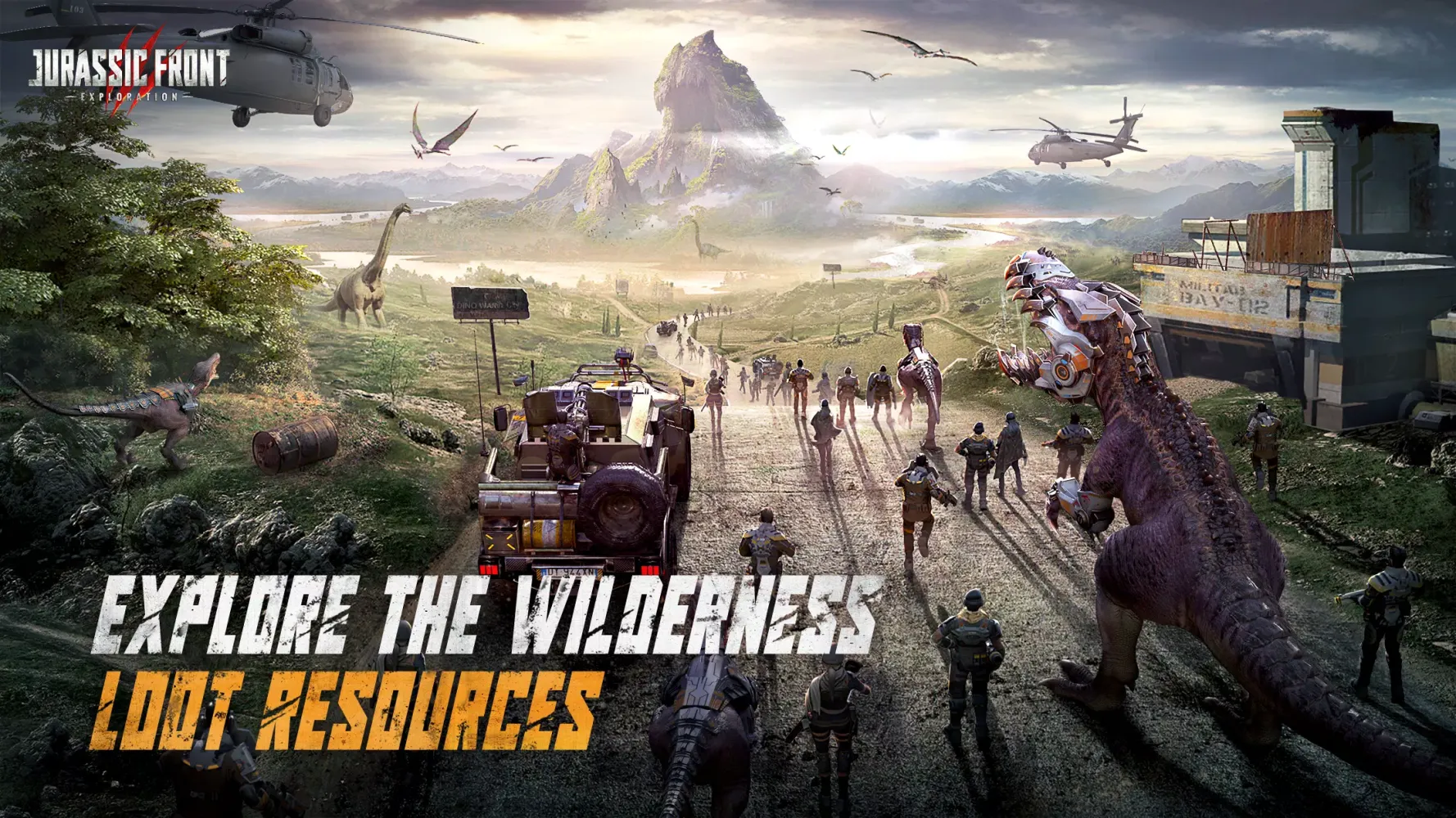 Jurassic Front: Exploration Screenshots