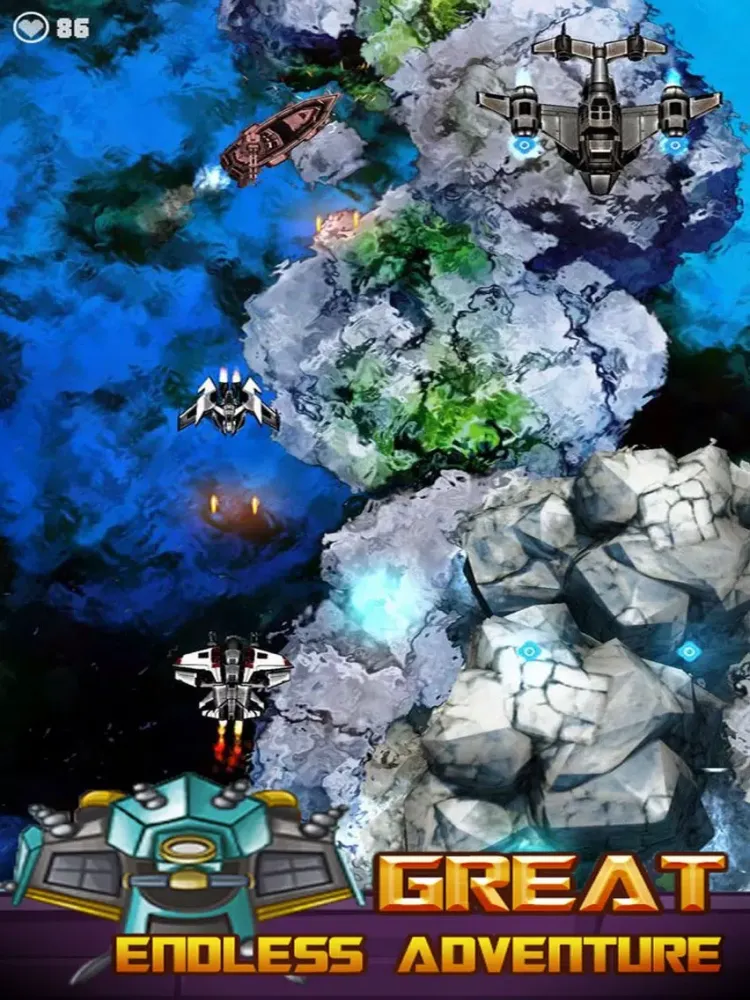 Скриншоты Modern Jet Fighter Skywar iPad 