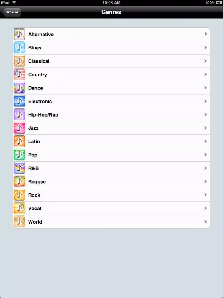 Capturas de pantalla de Riff Raters Lite iPad 
