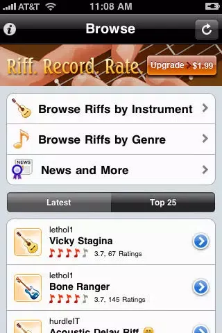 Capturas de pantalla de Riff Raters Lite