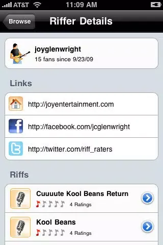 Capturas de pantalla de Riff Raters Lite