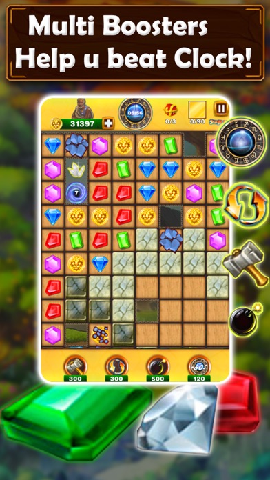 Captures d'écran de Jewel Blast Hero - Match Quest