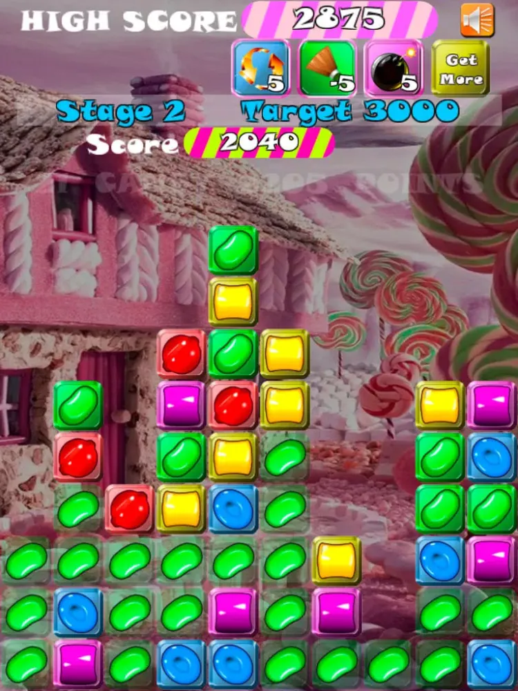Sweet Time - Candy Legend - A pop candy game iPad 應用截圖