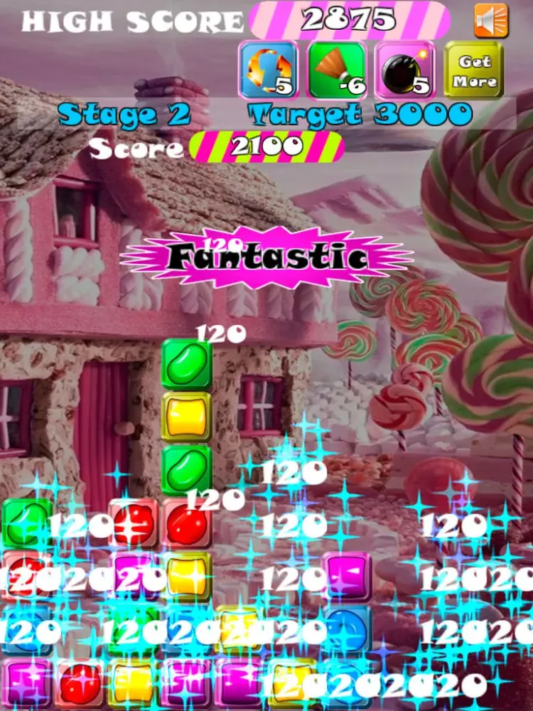 Sweet Time - Candy Legend - A pop candy game iPad 應用截圖