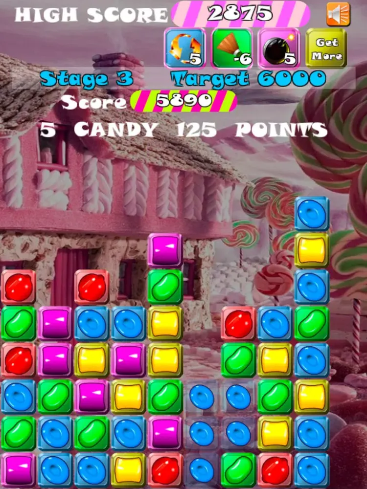 Sweet Time - Candy Legend - A pop candy game iPad 應用截圖