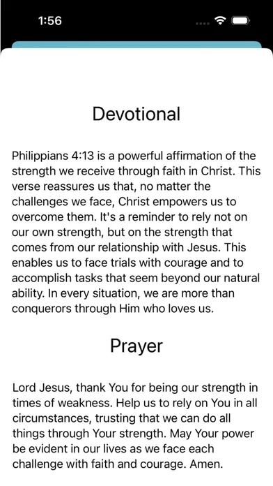 Capturas de tela do Daily Bible Verse + Devotional
