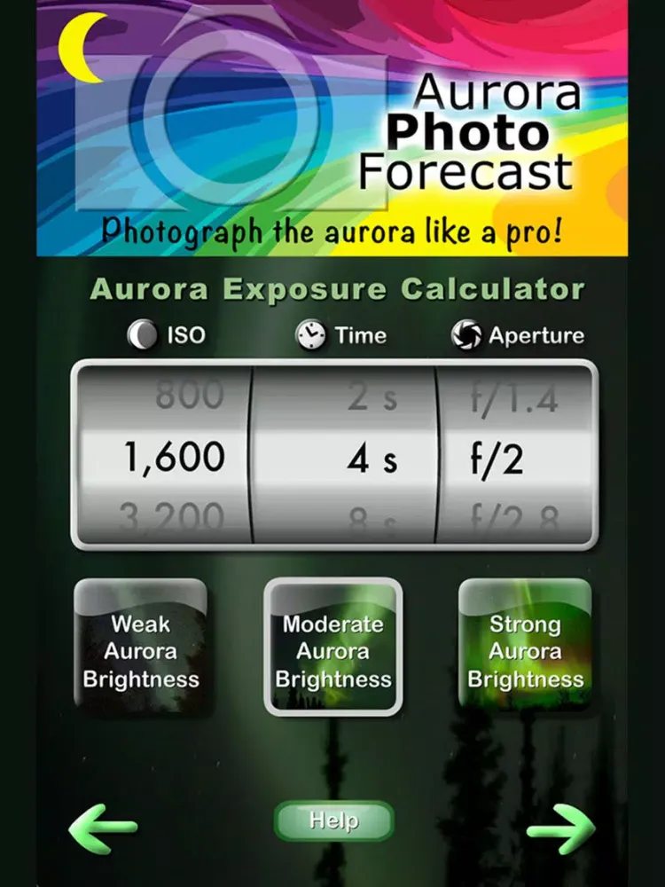 Скриншоты Aurora Photo Forecast iPad 