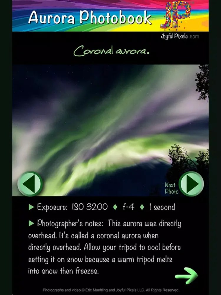 Скриншоты Aurora Photo Forecast iPad 