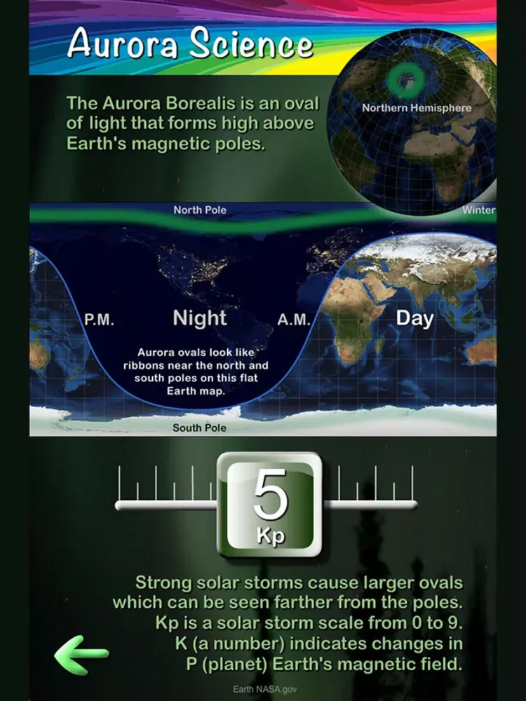 Скриншоты Aurora Photo Forecast iPad 