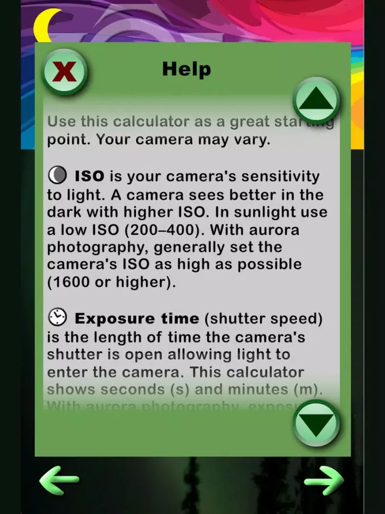 Скриншоты Aurora Photo Forecast iPad 