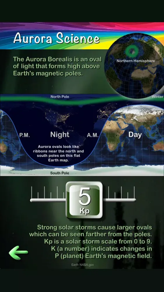 Скриншоты Aurora Photo Forecast