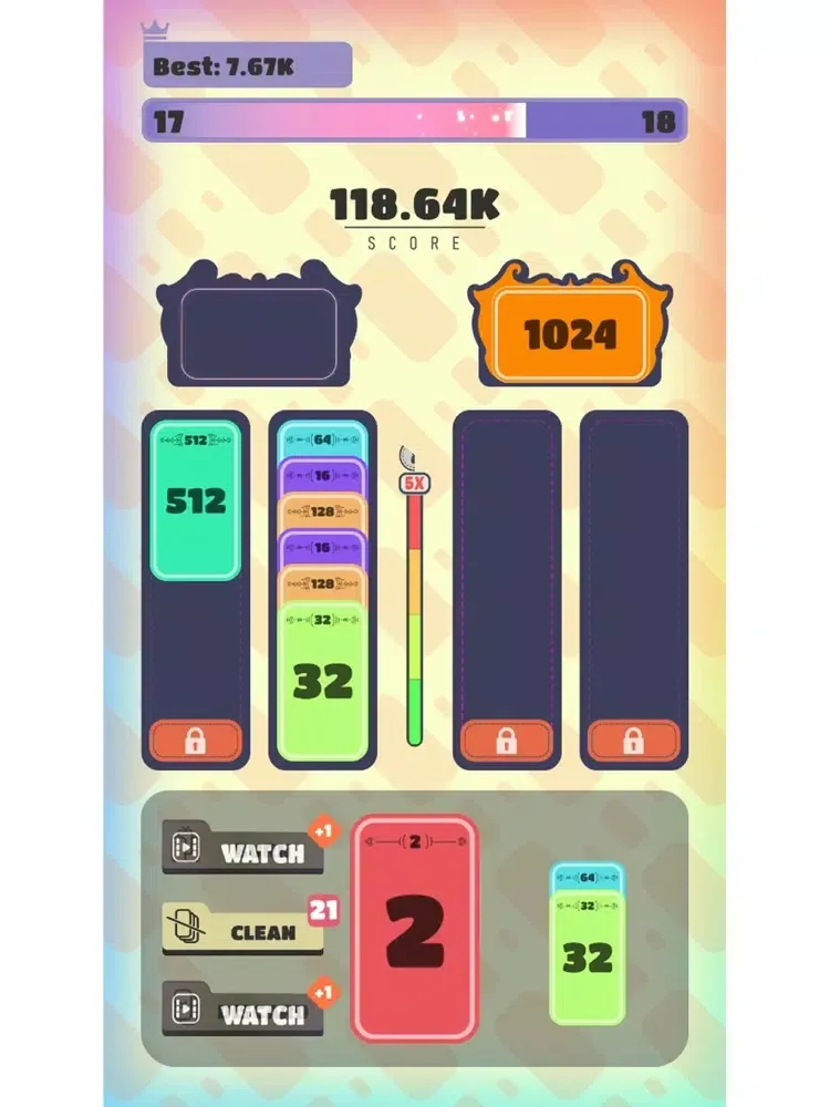 Merge Cards: 2048 Solitaire iPad  স্ক্রিনশট