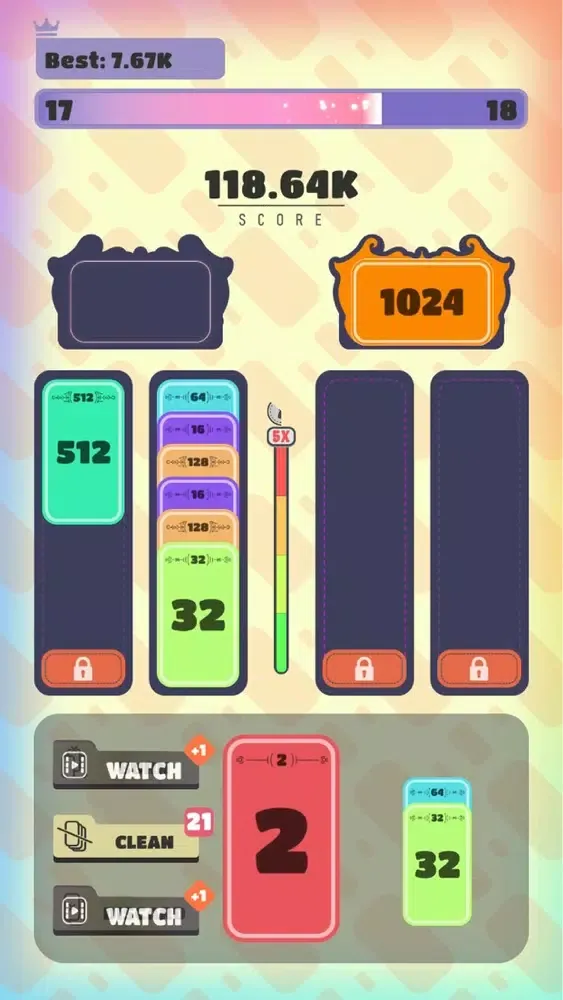 Merge Cards: 2048 Solitaire স্ক্রিনশট