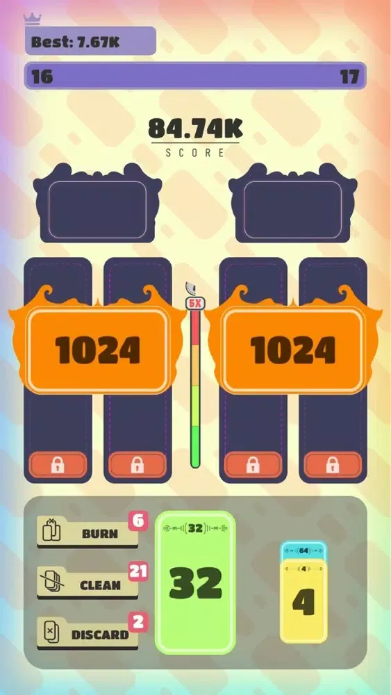 Merge Cards: 2048 Solitaire স্ক্রিনশট