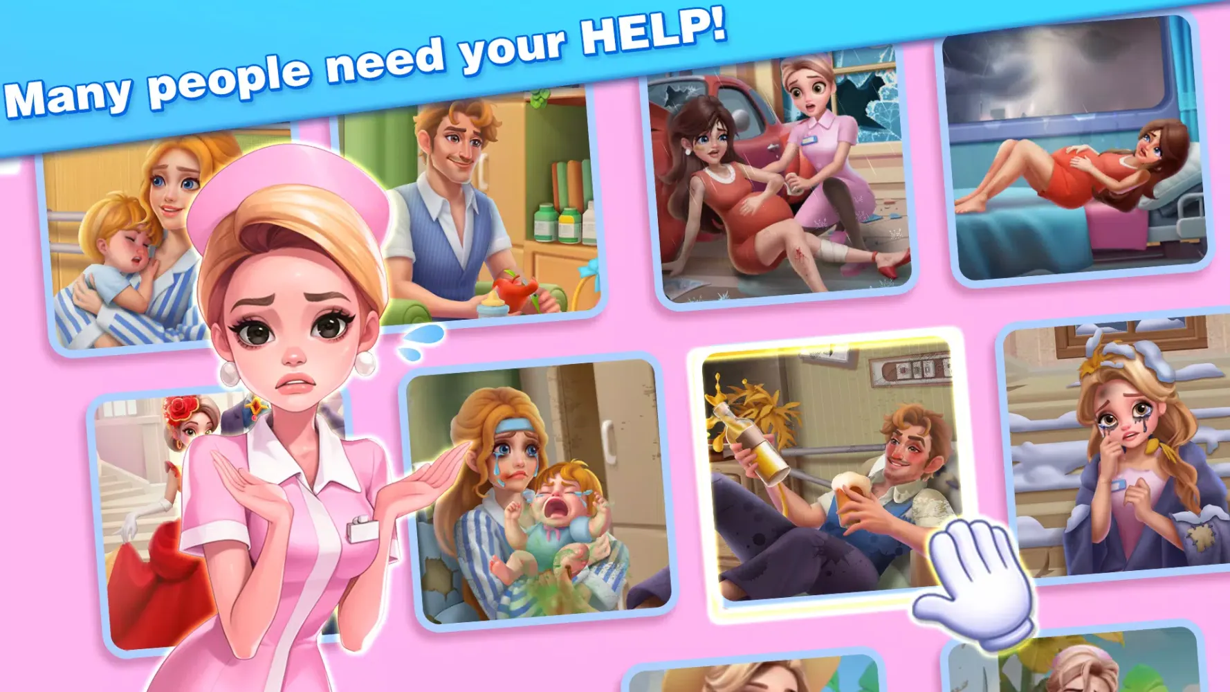 Capturas de tela do Drama Hospital