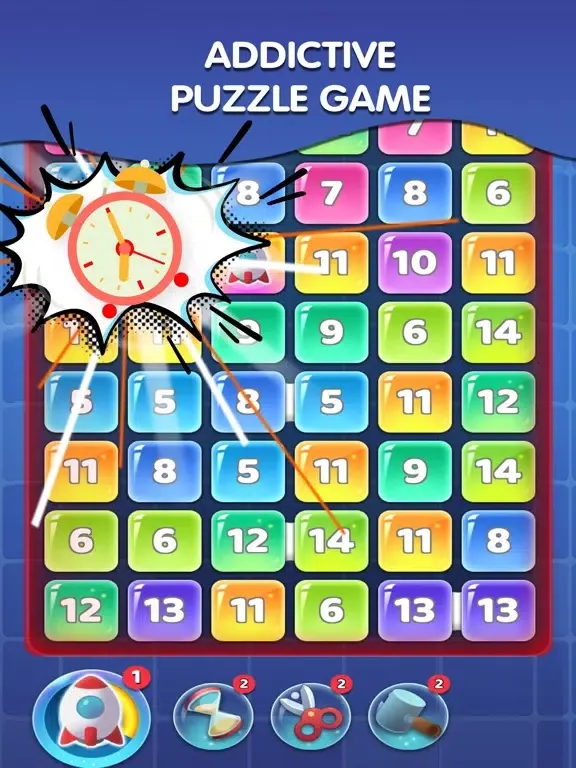 Merge Block Puzzle : Make 20 iPad  Screenshots