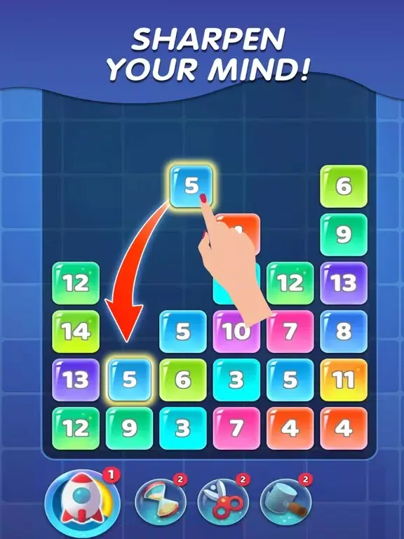 Merge Block Puzzle : Make 20 iPad  Screenshots