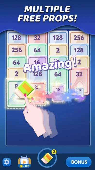 Tangkapan layar Merge Card: Make 2048