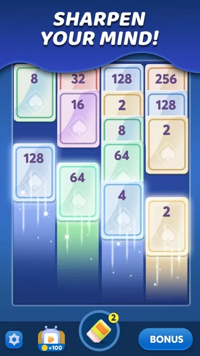 Tangkapan layar Merge Card: Make 2048