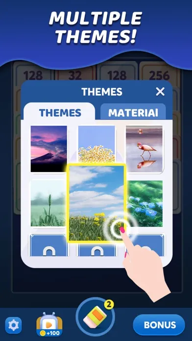 Tangkapan layar Merge Card: Make 2048