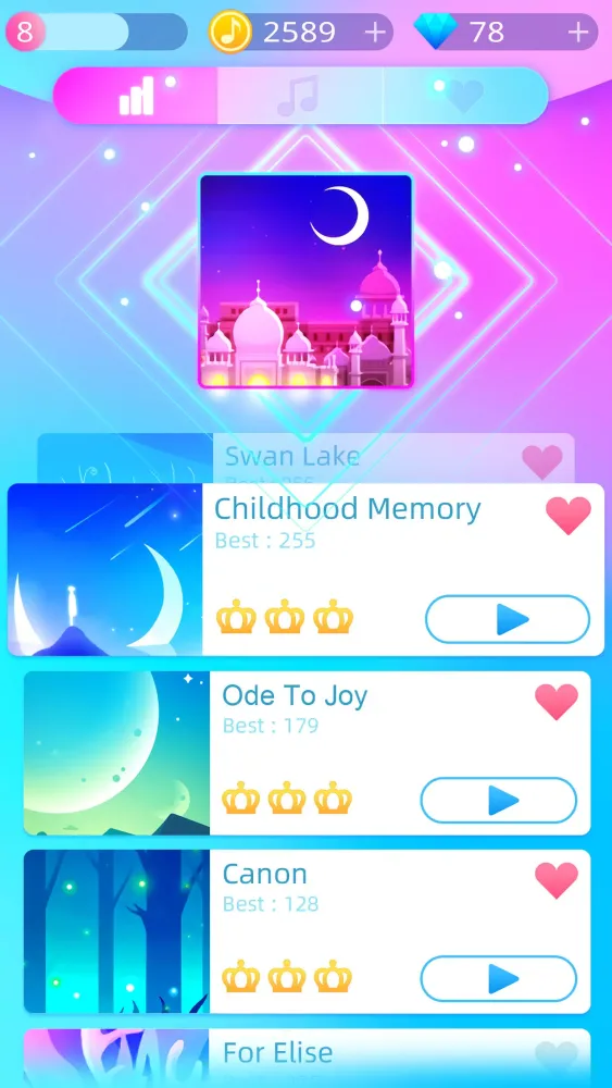 Piano Music Go-EDM Piano Games Ekran Görüntüleri