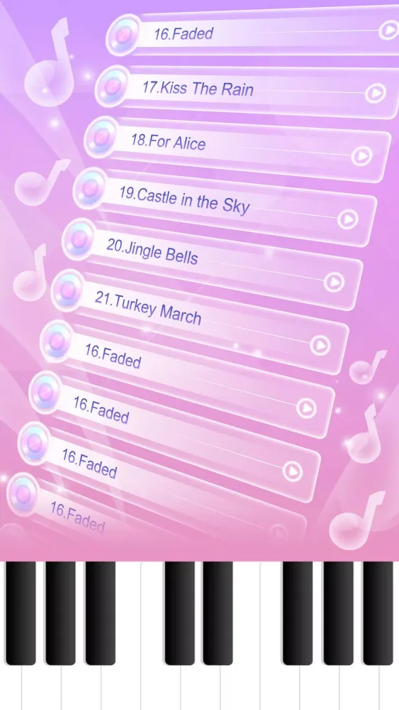 Piano Games Mini Screenshots