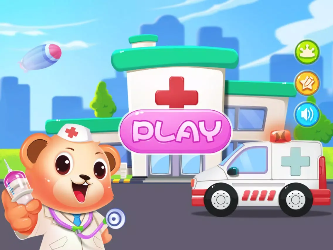 Little Bear Hospital iPad  Ekran Görüntüleri