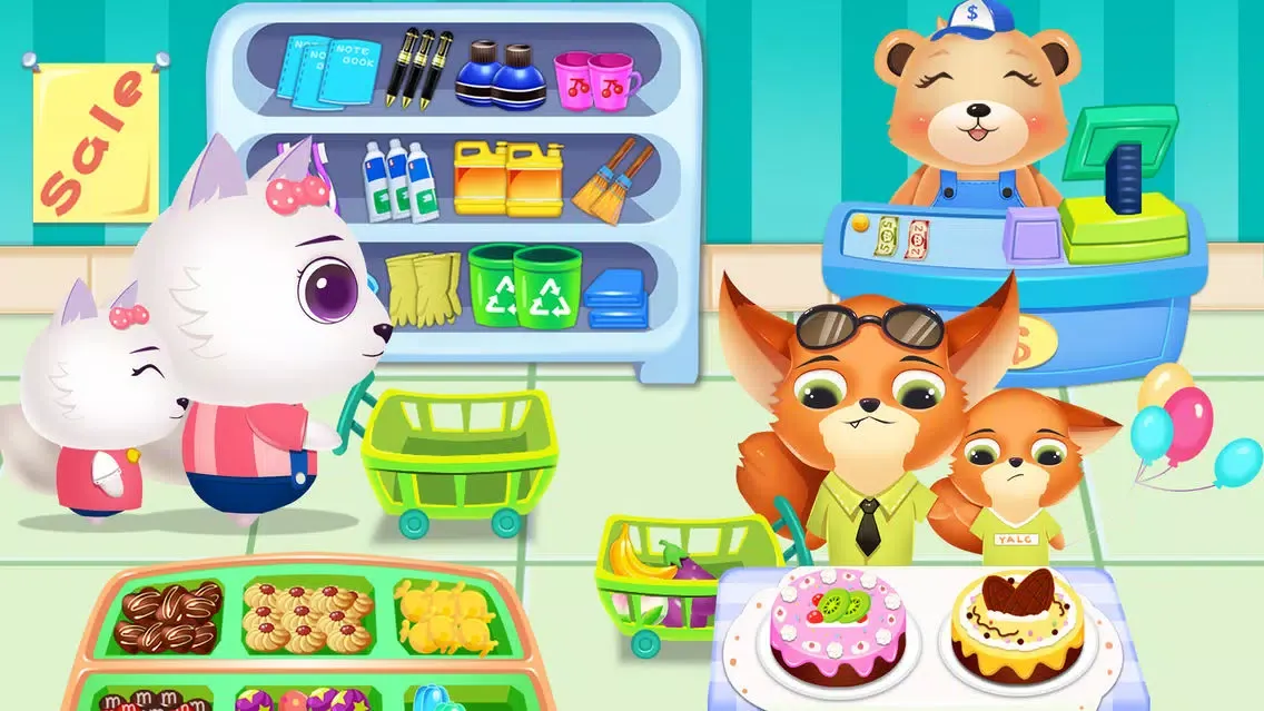 Bear's Happy Supermarket 스크린샷