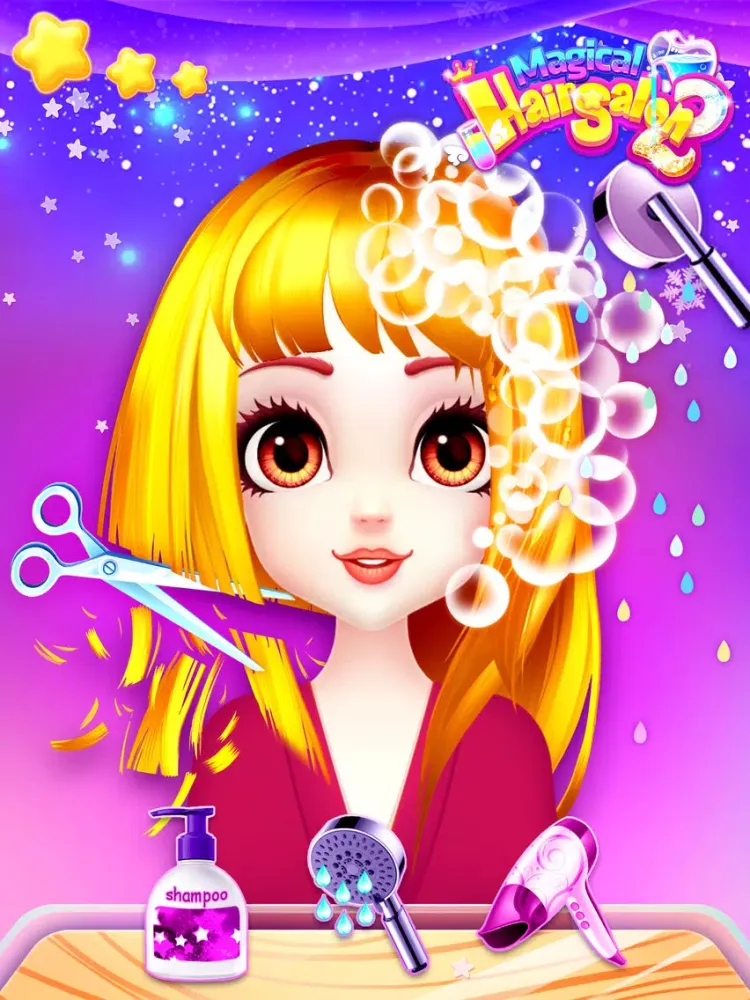 Hair Salon for Princess Makeup iPad  Ekran Görüntüleri