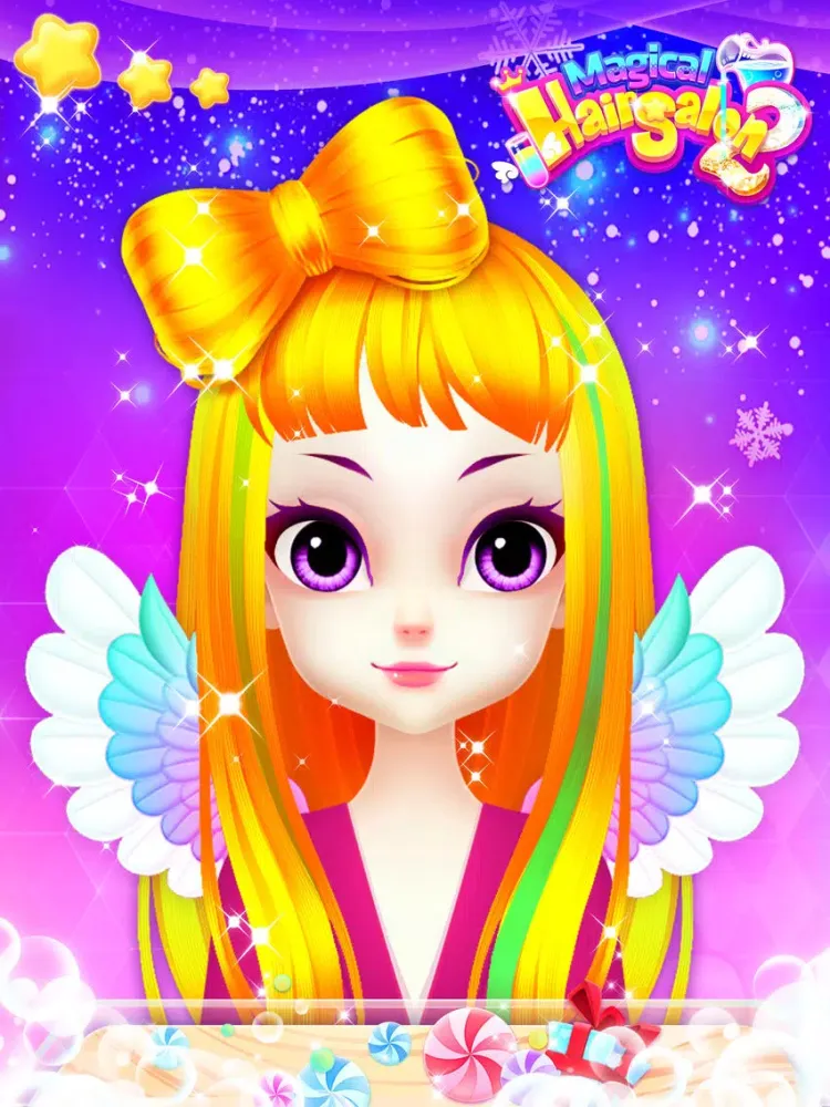 Hair Salon for Princess Makeup iPad  Ekran Görüntüleri