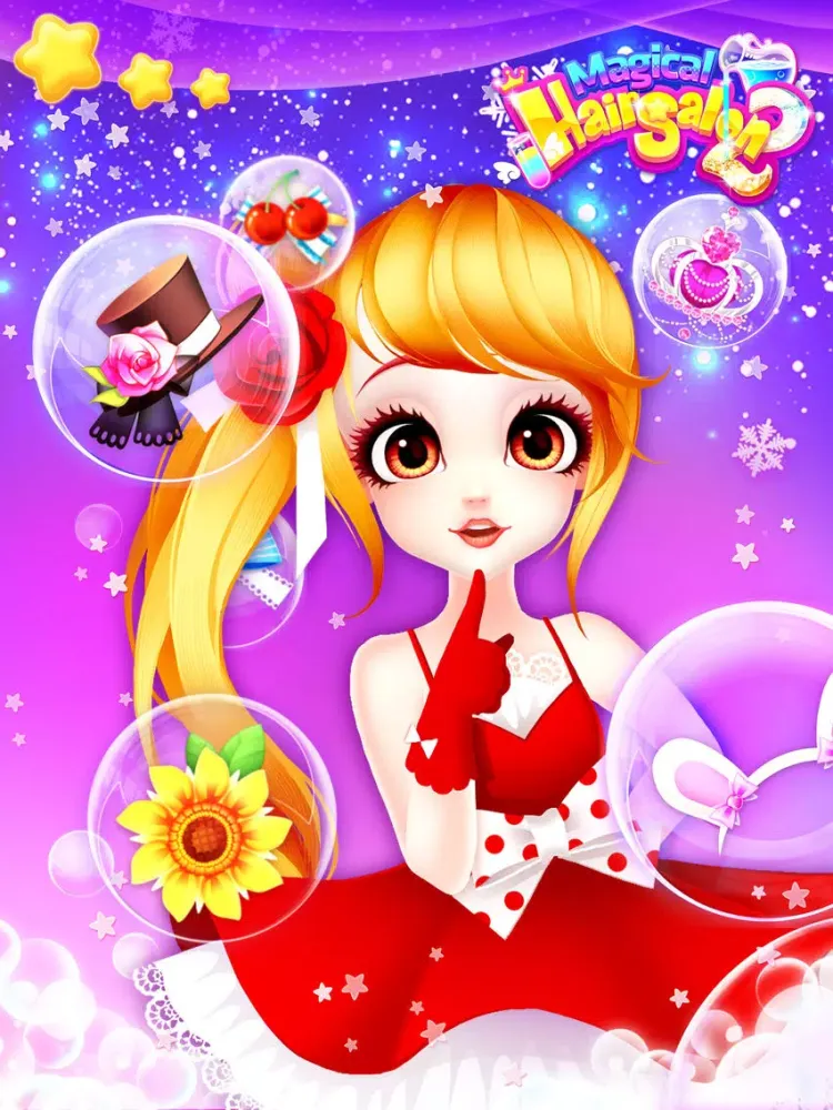 Hair Salon for Princess Makeup iPad  Ekran Görüntüleri