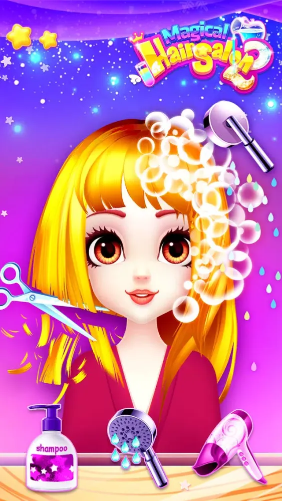 Hair Salon for Princess Makeup Ekran Görüntüleri