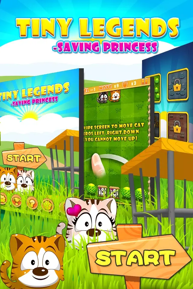 Capturas de pantalla de Tiny Legends -Saving Princess