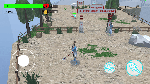 Mobile Demake Legend Screenshots