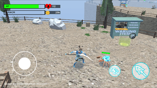 Mobile Demake Legend Screenshots
