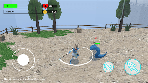 Mobile Demake Legend Screenshots