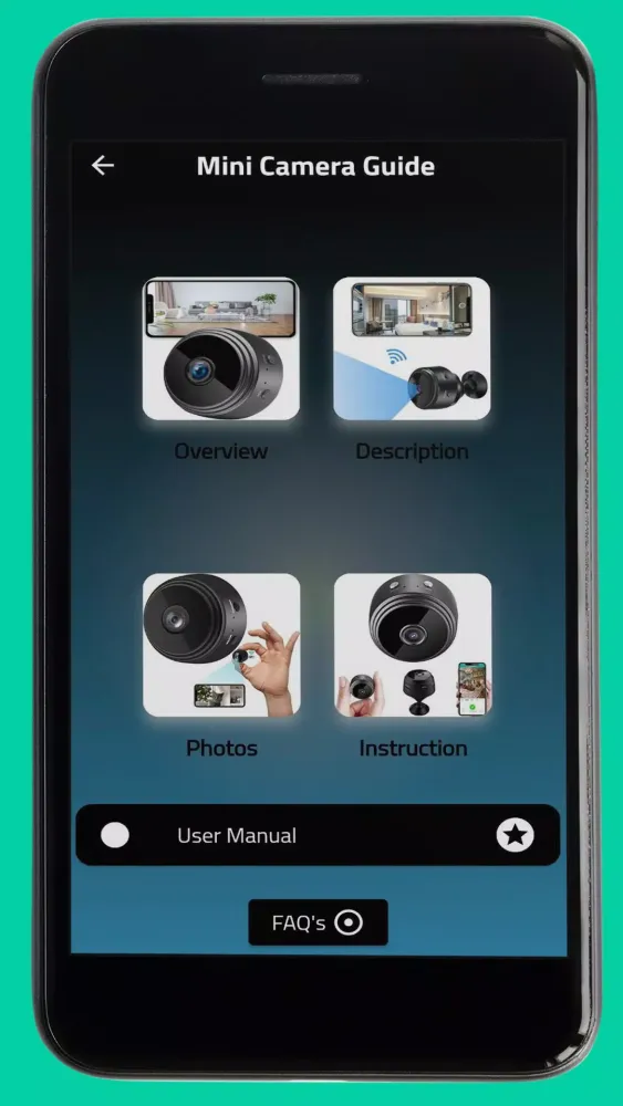 Zrzuty ekranu Mini Camera Guide