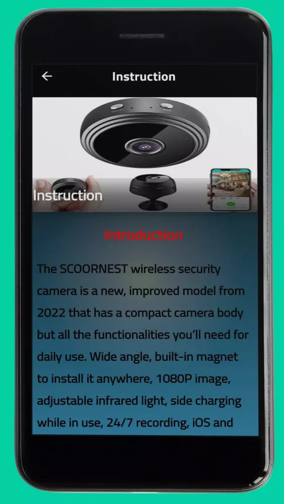 Zrzuty ekranu Mini Camera Guide