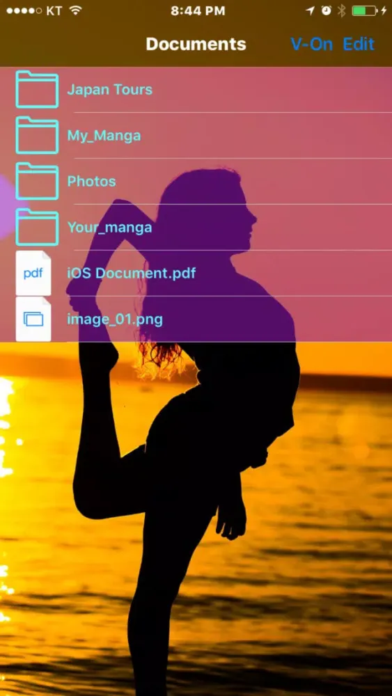 Captures d'écran de Manga Image Viewer by Scroll