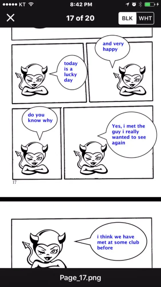 Captures d'écran de Manga Image Viewer by Scroll