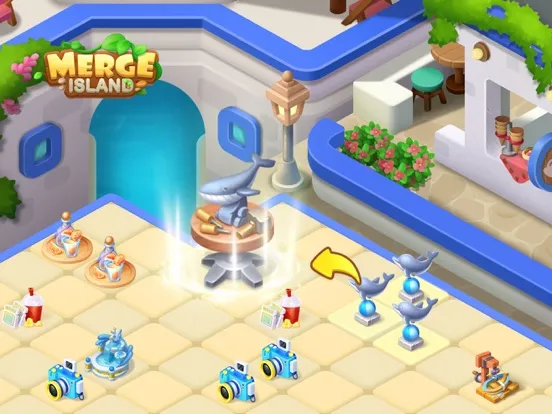 Zrzuty ekranu Merge Island : Match 3 Puzzle iPad 