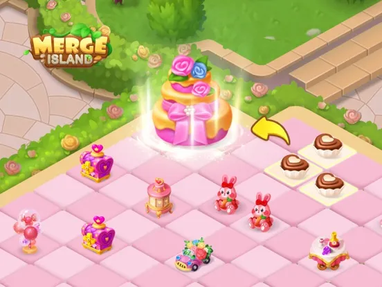 Zrzuty ekranu Merge Island : Match 3 Puzzle iPad 