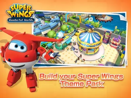 Super Wings Wonderful Worlds iPad 應用截圖