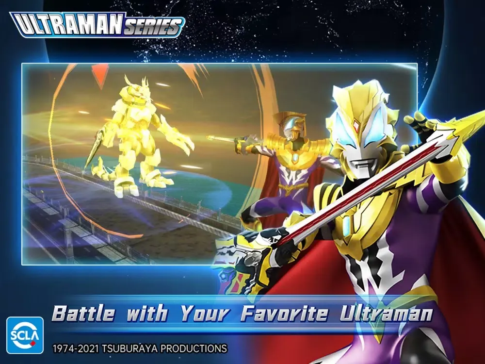 Captures d'écran de Ultraman:Fighting Heroes iPad 