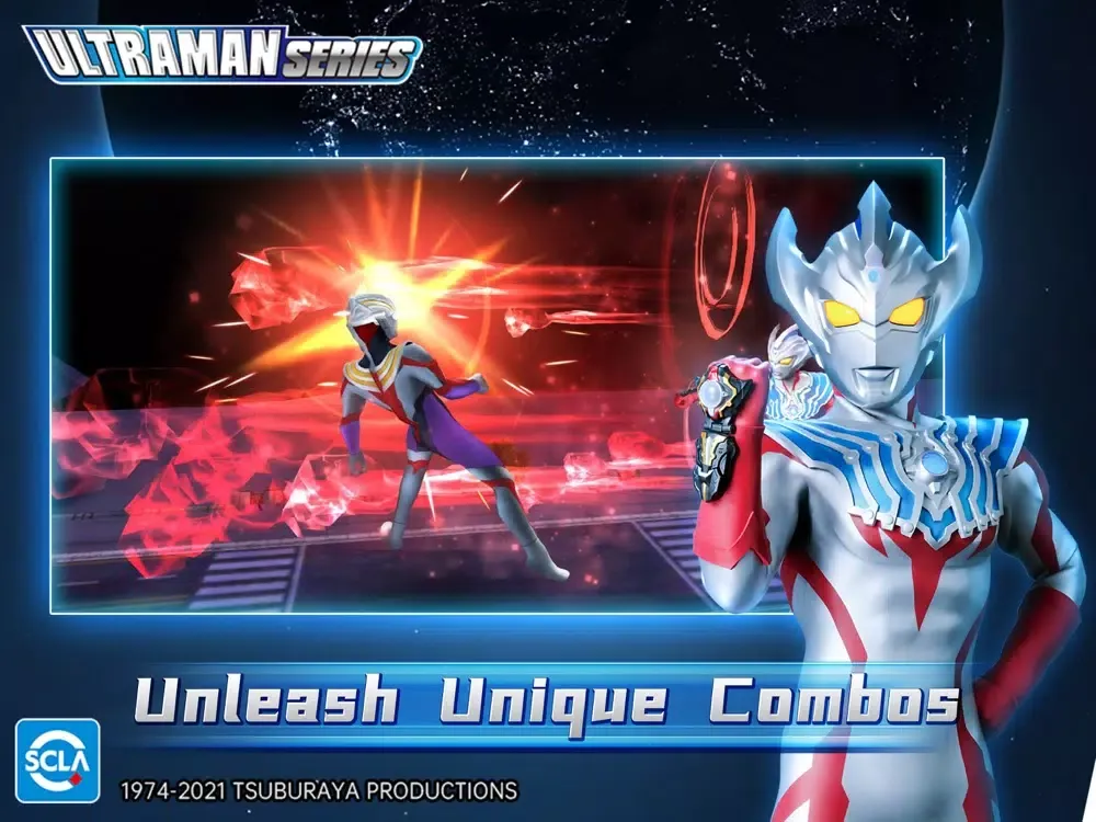 Captures d'écran de Ultraman:Fighting Heroes iPad 