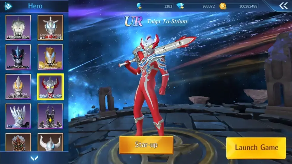 Captures d'écran de Ultraman:Fighting Heroes