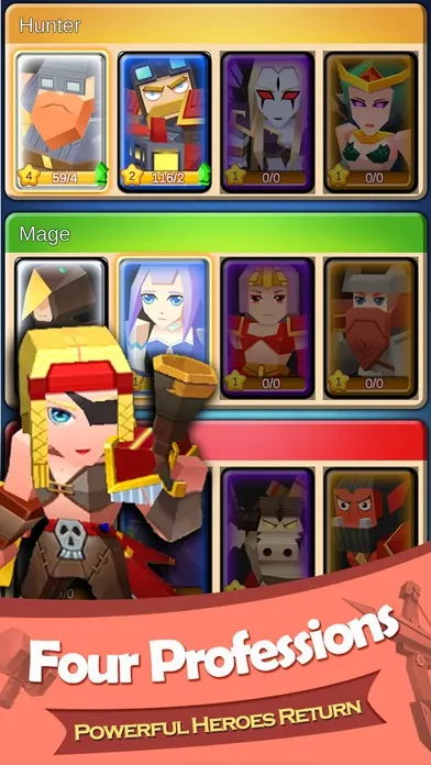 Tangkapan layar Merge Orc Heroes:Idle Defense